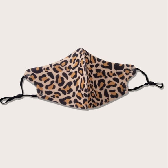Poe's Cellar Door Accessories - Leopard Face Mask